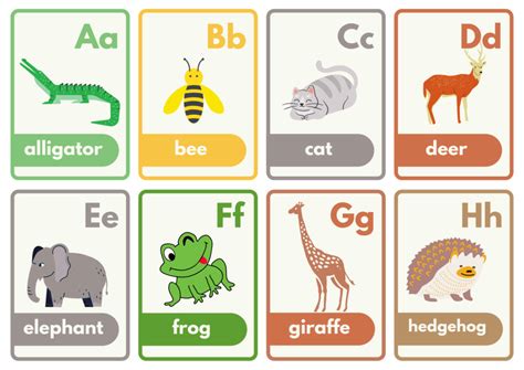 10 Printable Alphabet Flash Cards For Baby Pdf Free