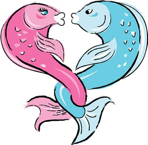 Royalty Free Kissing Fish Clip Art Vector Images And Illustrations Istock