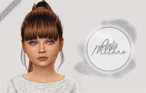 Fabienne Anto Milano Kids Version ♥ Sims 4 Updates ♦ Sims 4 Finds
