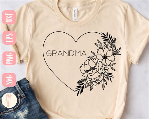 Love Svg Grandma 966 Svg File For Diy Machine Free Svg Cut File To