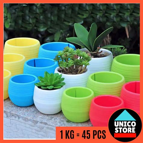 Beli produk pot bunga berkualitas dengan harga murah dari berbagai pelapak di indonesia. 1KG=45PCS Pot Bunga Mini Bahan Plastik Warna-Warni Untuk ...