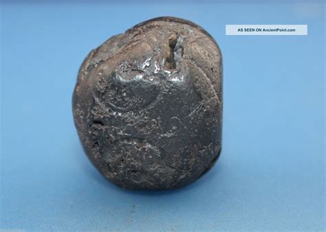 29 34 Mm Antique Dzi Meteorites Old Bead From Tibet