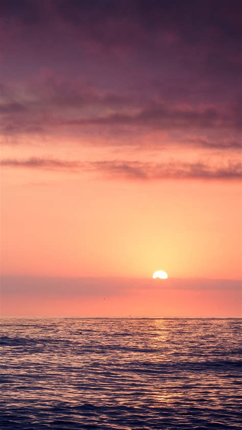 Beach Sunset Iphone Wallpaper