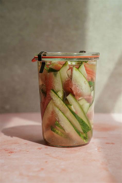Pickled Watermelon Rind FoodByMaria Recipes