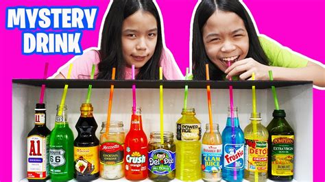 Don T Choose The Wrong Mystery Drink Challenge Youtube
