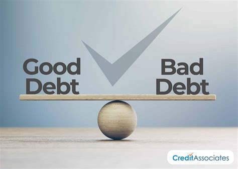 Understanding Good Debt Vs Bad Debt Creditassociates®