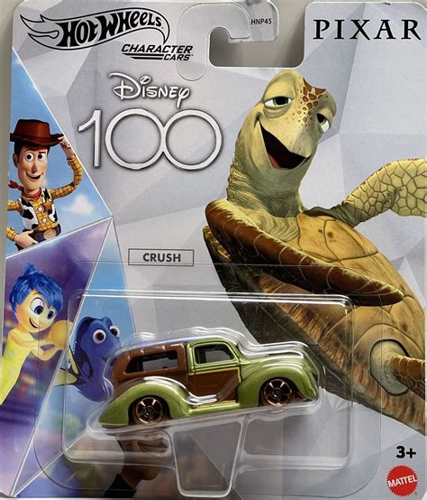 hot wheels CHARACTER CARS Disney 100 “ CRUSH” die cast car . | eBay