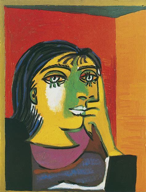 Dora Maar Poster Of Pablo Picasso As Art Print Or Hand Painted Oil