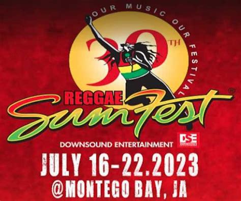 reggae sumfest 2023 celebrates 30 years of jamaican music culture and unity miss gaza