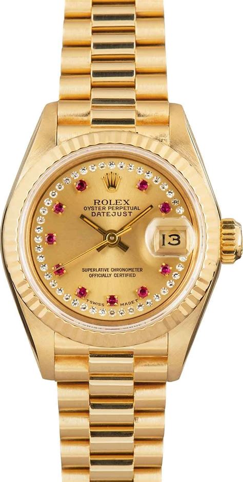 Buy Used Rolex President 69138 Bobs Watches Sku 157911