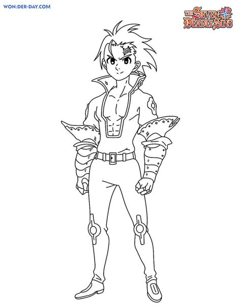 Check spelling or type a new query. Coloriage Seven Deadly Sins - Coloriages à imprimer gratuits