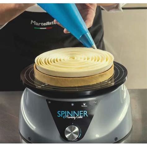 Martellato Spinner Electric Cake Decorating Turntable Pastry Pro
