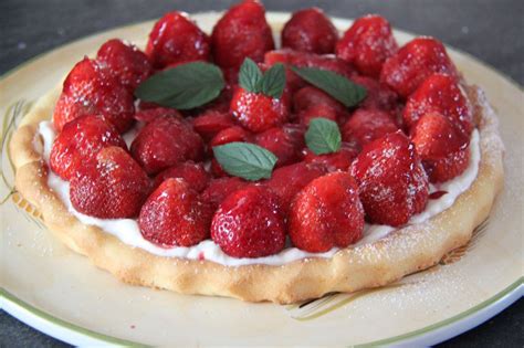 Tarte Fraises Mascarpone