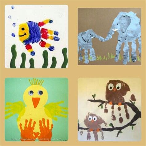 Handprint Art Kids Arts And Crafts For Kids Handprint Crafts