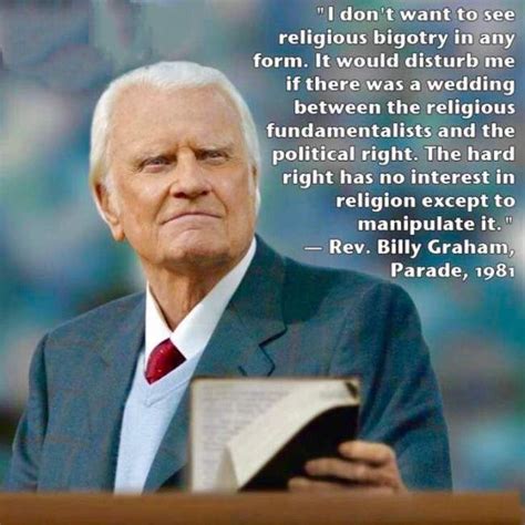 Today billy graham's death is all over the news here in the us. FACT CHECK: Did Billy Graham Warn Against Mixing Religion ...