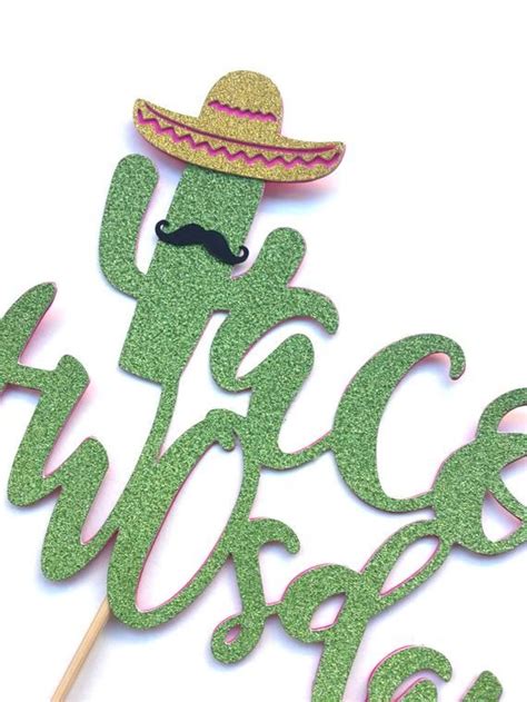 Cactus with sombrero mustache funny picture frame by fresh. 1 pc Taco TWOsday mustache sombrero cactus cacti cake ...