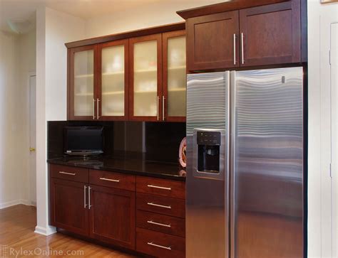 Clear glass is the most common option, but it's hardly the only one. Kitchen Cabinet Refacing | Remodel | Washingtonville