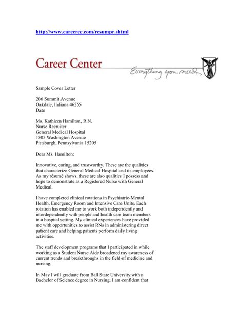 In internal surgery and general medicine; Medical Field Healthcare Cover Letter Sample - 300+ Cover ...