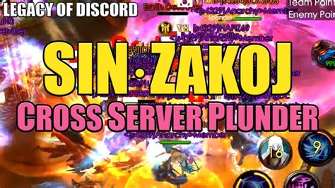 Legacy Of Discord Zakoj Cross Server Plunder 6 Youtube