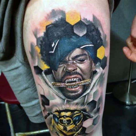 Wu tang clan tattoo by kyle cotterman post 4270 50 Wu Tang Tattoo Designs For Men - Iconic Ink Ideas