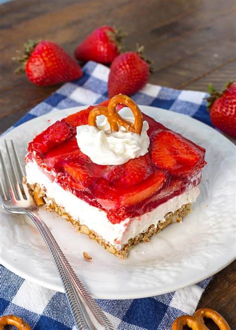 The Most Satisfying Strawberry Pretzel Jello Dessert How To Make Perfect Recipes