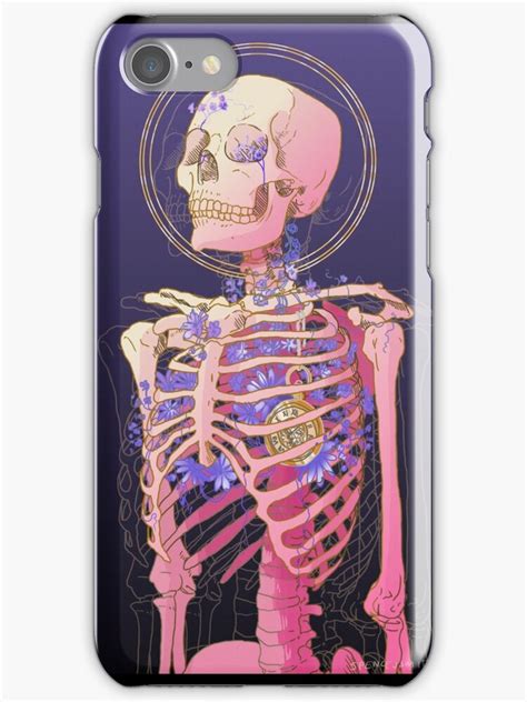 Skeleton Iphone Cases And Skins By Spencejsmith Redbubble