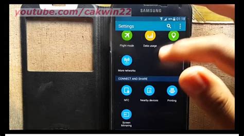 Samsung Galaxy S5 How To Turn On Or Turn Off Screen Rotation Android