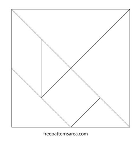 Free Printable Tangram Patterns For Creative Puzzle Making
