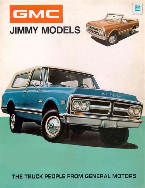 1972 Chevrolet And Gmc Truck Brochures 1972 Gmc Jimmy 01
