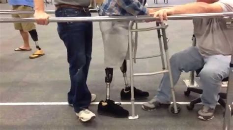 77 And Learning To Walk On 2 Prosthetic Legs No Boundaries Youtube