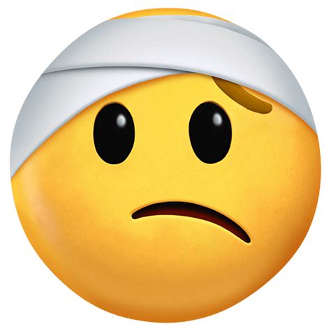🤕 Face With Head Bandage On Twitter Emoji Stickers 131