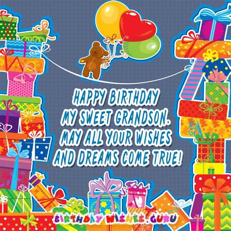 Happy Birthday Wishes For Grandson