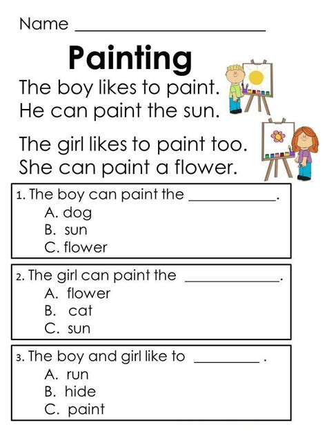 Free 1st Grade Ela Worksheets