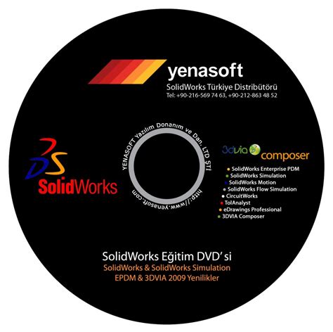 Yenasoft SolidWorks Eğitim Seti 2013 2014 İndir Türkçe HD