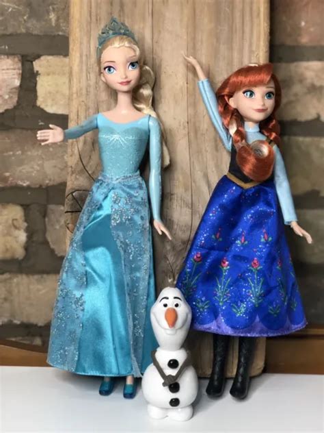 Disney Frozen Anna Doll 12 Barbie Sized Elsa Black Boots Only With