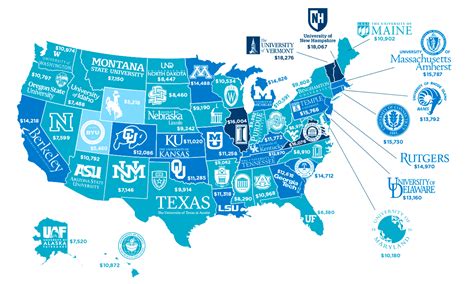 The Best Schools For Under 20k In One Map