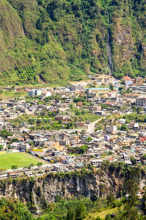 Acumula sellosaquí puedes acumular sellos de hotels.com® rewards. Banos De Agua Santa stock image. Image of high, mountain - 61378427