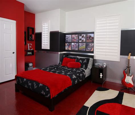 10 Exciting Red Bedroom Design Ideas Interior Design Ideas