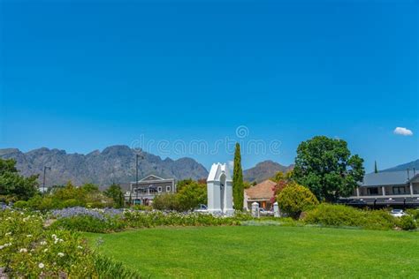 Franschhoek Western Cape South Africa February 02 Stock Image