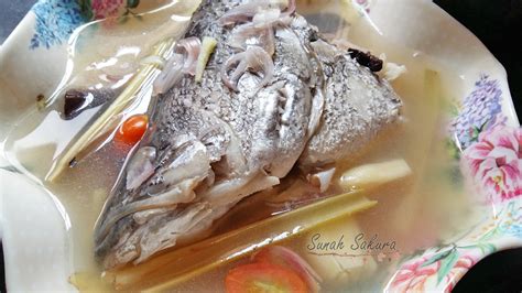 Bahan untuk sup ikan 2 buku bawang putih & halia 2inch ( blender ) kiub bilis chicken stock (jenis tepung) bahan marinade isi. Resepi Ikan Siakap Masam Manis Simple - Resep Bunda Erita