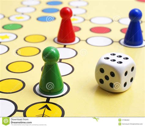 Board Game And Dice Stock Photo Image Of Background 17196404