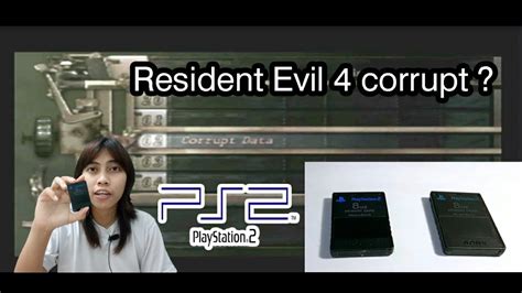 You encounter many different girls. Resident Evil 4 save corrupt data !! - MEMORY CARD PS 2 ...