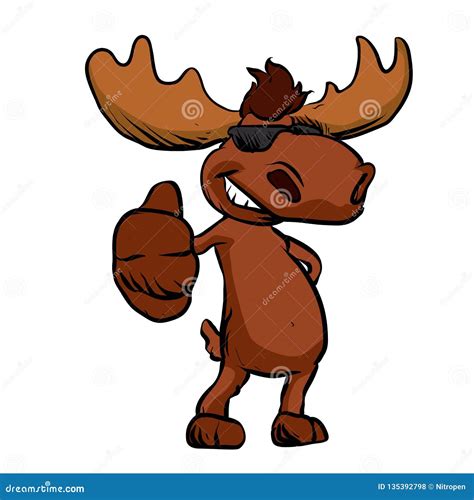 Cute Moose Stock Illustrations 5736 Cute Moose Stock Illustrations
