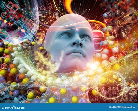 Scientific Mind Stock Illustration Illustration Of Information 64762505