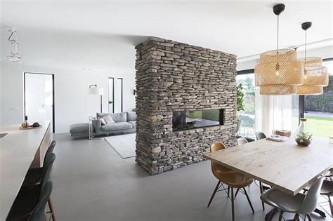 See more ideas about room partition, living room partition, interior. CONTEMPORIST: This Stone Partition Provides A Home For A ...