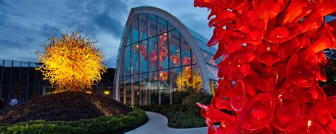 Chihuly Garden And Glass Is A Museum In The Seattle Center Showcasing