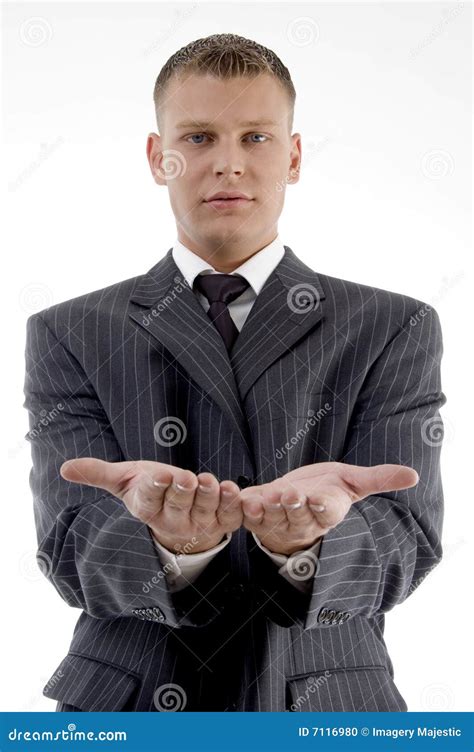 Businessman Showing Begging Gesture Stock Photo Image Of Professional