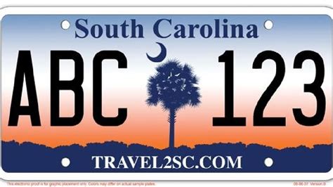 Sc To Do Away With Sunrise And Palmetto Tree License Plate