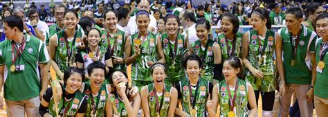 In Photos Smiles Tears As La Salle Wins Uaap Volleyball Title