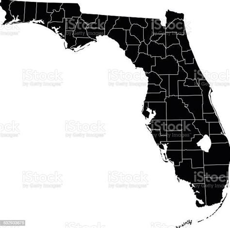 Mappa Della Florida Immagini Vettoriali Stock E Altre Immagini Di